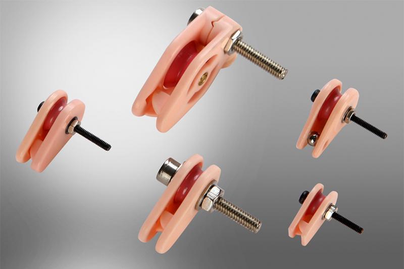 Ceramic Wire Guide Pulley Precision Instrument QIANHE